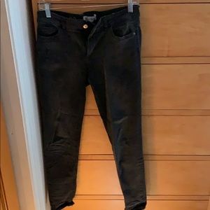 Black/gray jeans